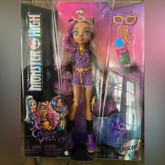 Monster High Clawdeen Wolf Doll NIB